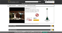 Desktop Screenshot of laslamparas.com